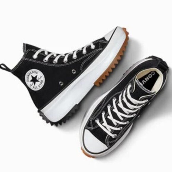 CONVERSE Black Run Star Hike Canvas Platform - Picture 5 of 7